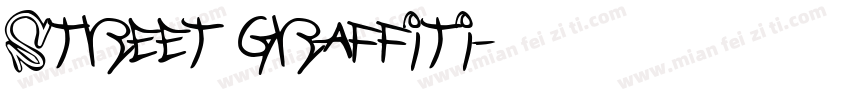 Street graffiti字体转换